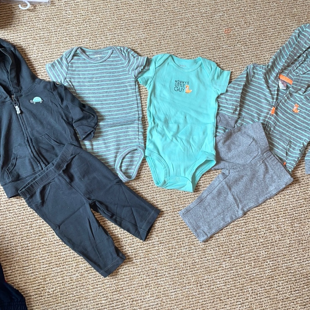 NWOT Carter’s 3 month bundle - Fox and Turtle